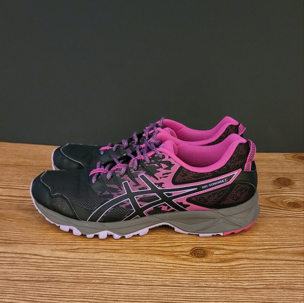 Asics Gel Sonoma 3 ATR trail running shoes womens size 11 sneakers